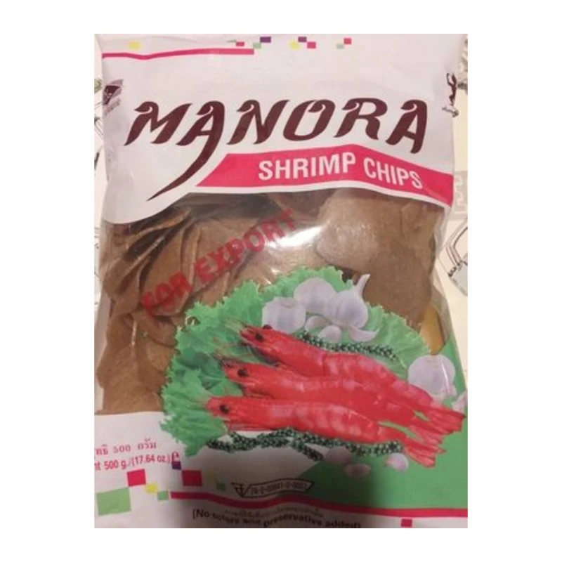 Manora Uncooked Shrimps Chips 500g