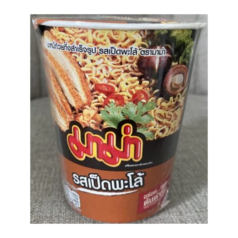 Mama Cup Inst Noodle Pa-Lo Duck Fl 60g