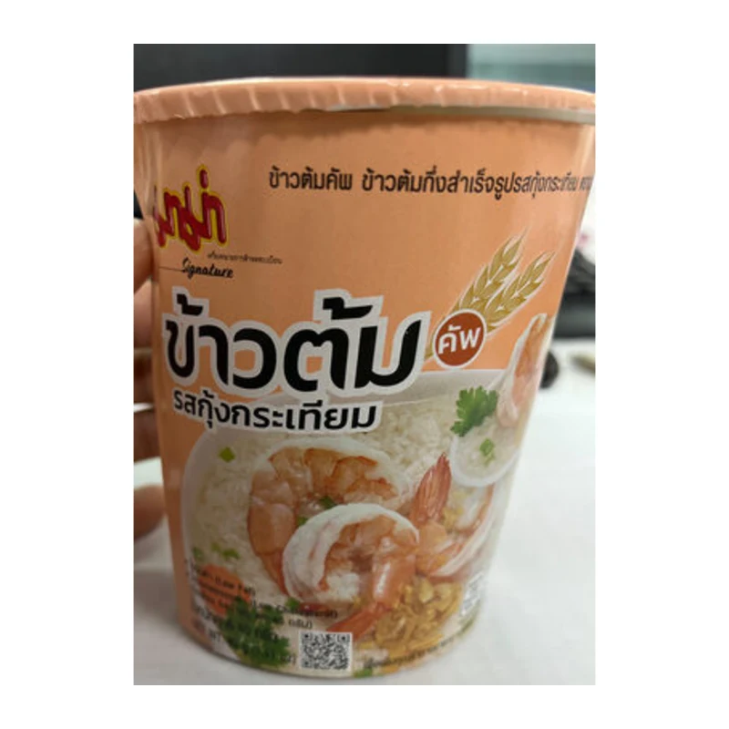 Mama Cup Inst R Noodle Garlic Shrimp Fl 40g